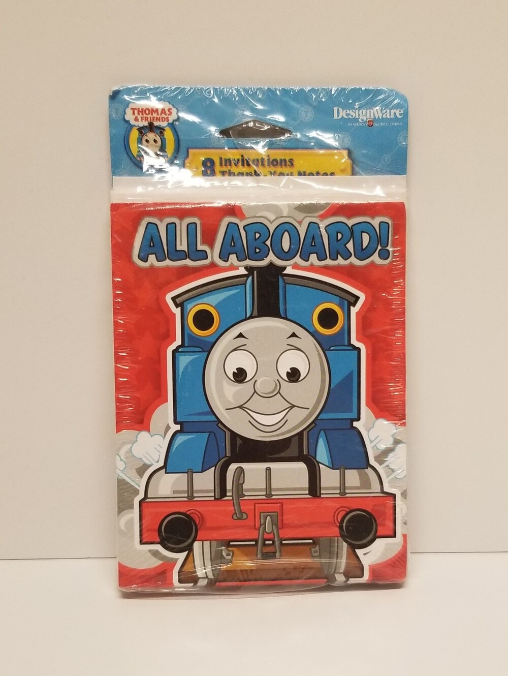 Thomas & Friends Birthday Invitations Envelopes Thank-You Notes - 8 each in pack